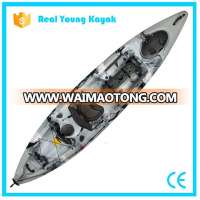 Fishing Sit On Top Ocean Kayak With Pedals and Rudder System